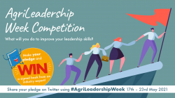 #AgriLeadershipWeek Leadership Competition. Share your leadership pledge to #AgriLeadershipWeek to be in the chance of winning a signed book from a leadership expert.